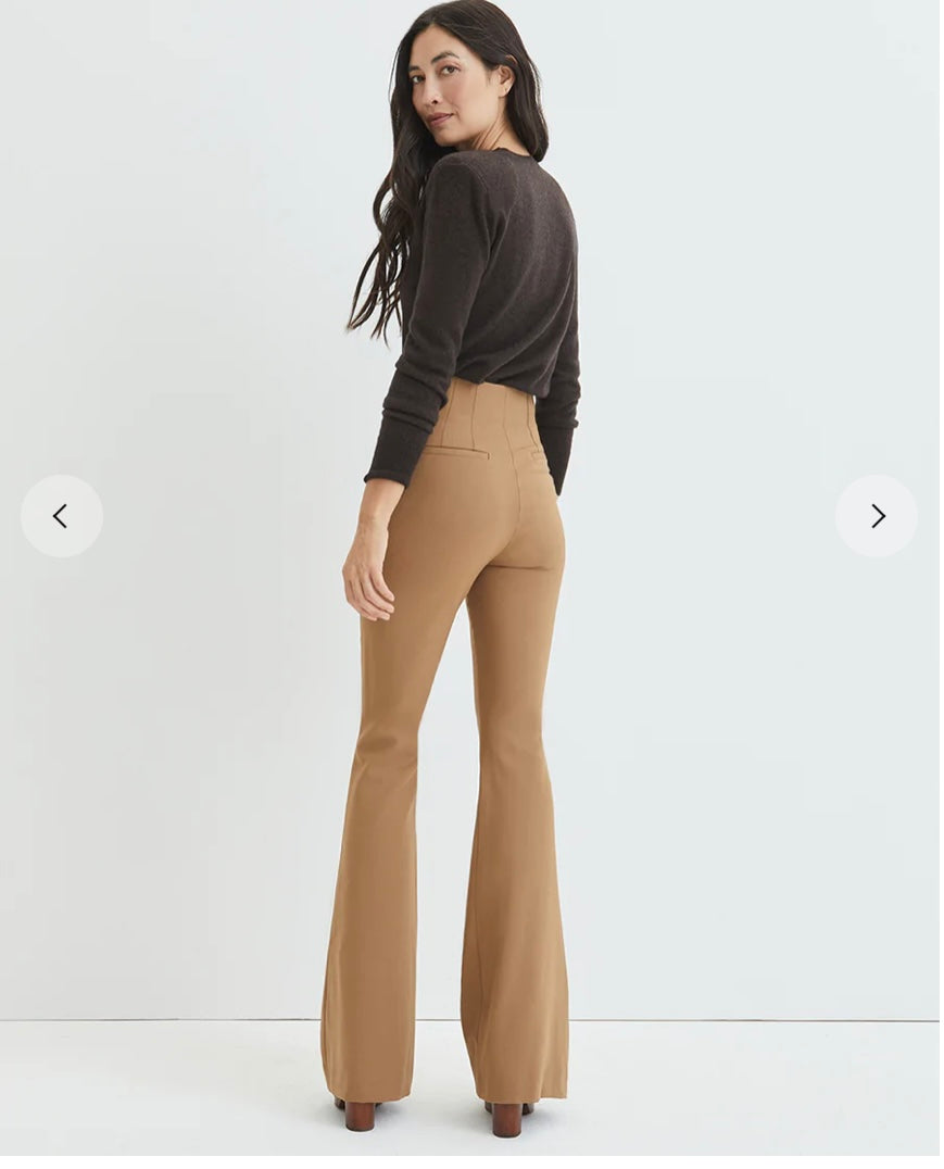 Veronica Beard Tindaya Pant - Camel | Garmentory