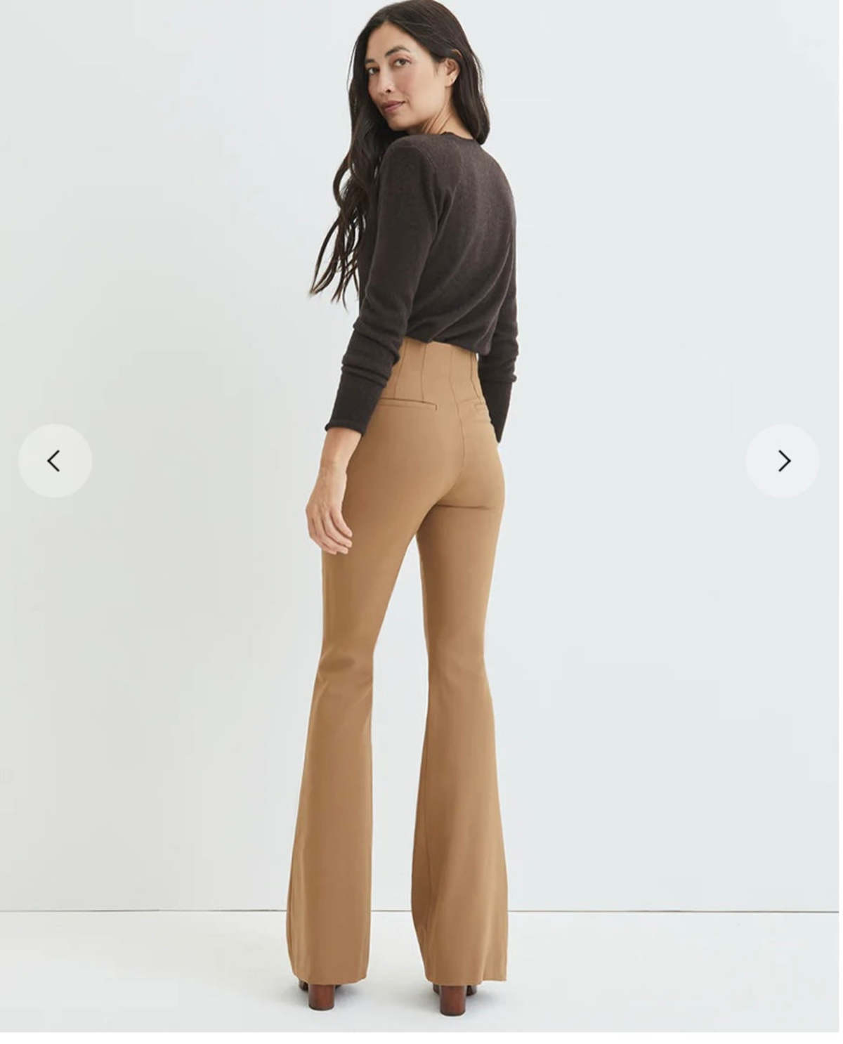 Veronica Beard Tindaya Pant - Camel | Garmentory display picture 1