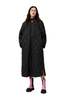Ganni Ripstop Quilt Coat - Black - Thumbnail 1