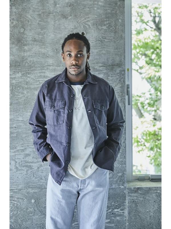 【極美品】orslow US ARMY SHIRTS オアスロウ Orslow US Army Shirt - Indigo Black Stone | Garmentory