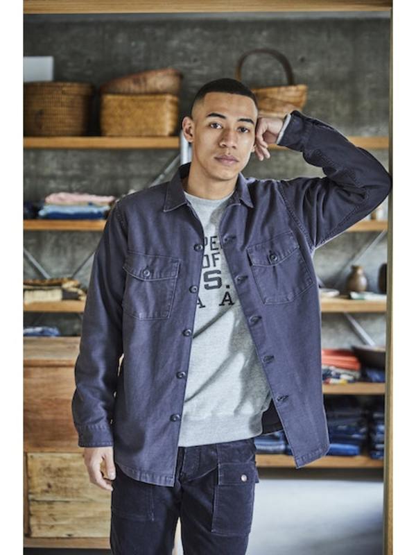 Orslow US Army Shirt - Indigo Black Stone | Garmentory