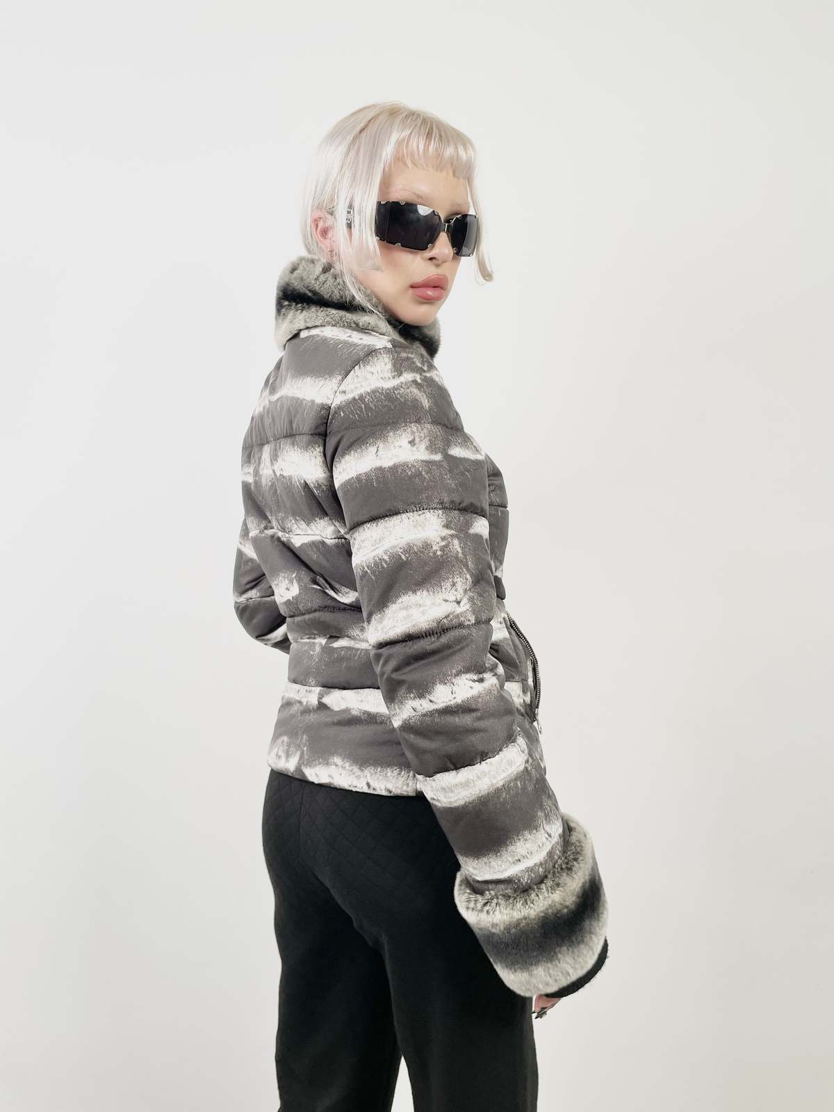 CLASS Roberto cavalli ツイード　ジャケット　44 CLASS Roberto cavalli ツイード ジャケット 44