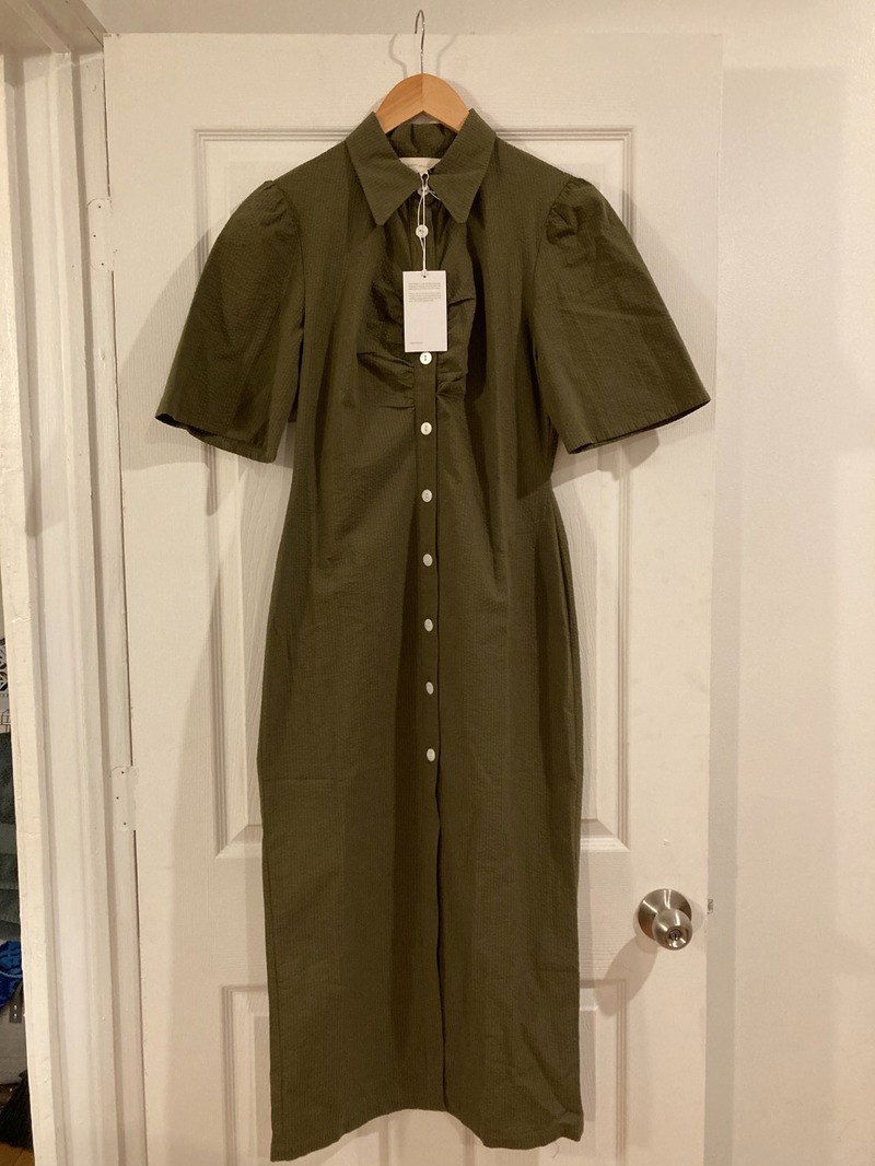 Muse the Label Mari Dress - Khaki