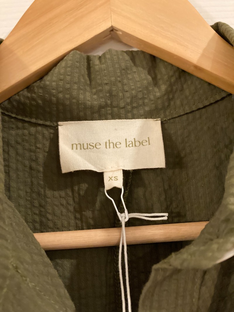 Muse the Label Mari Dress - Khaki