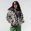 Stussy Pattern Sherpa Jacket - Natural - Thumbnail 1