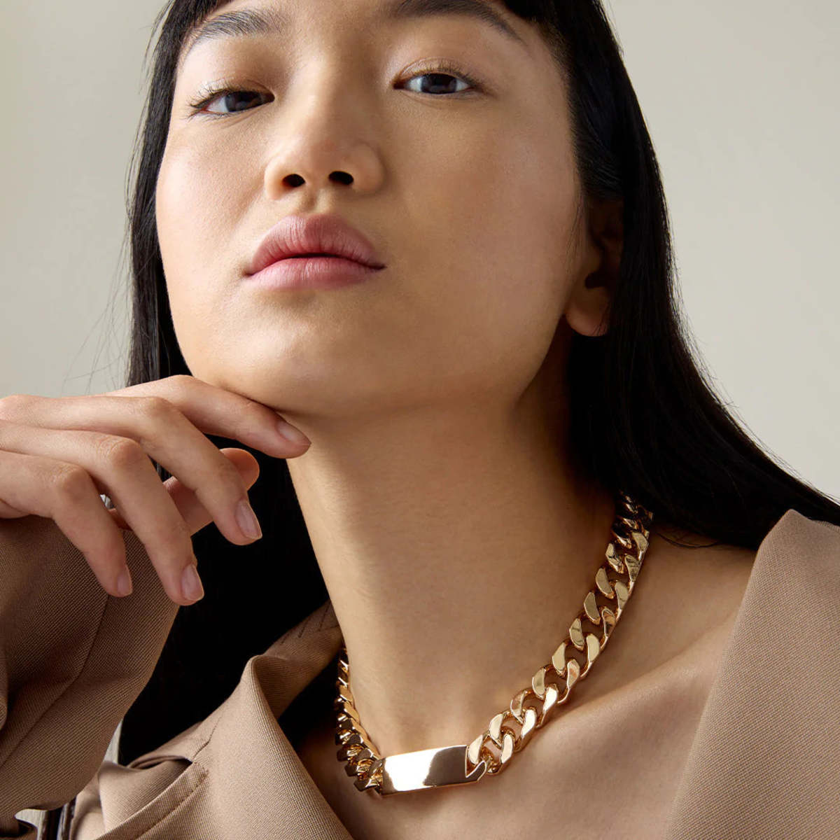 Jenny Bird Bo Choker - Gold - Image 1 of 5