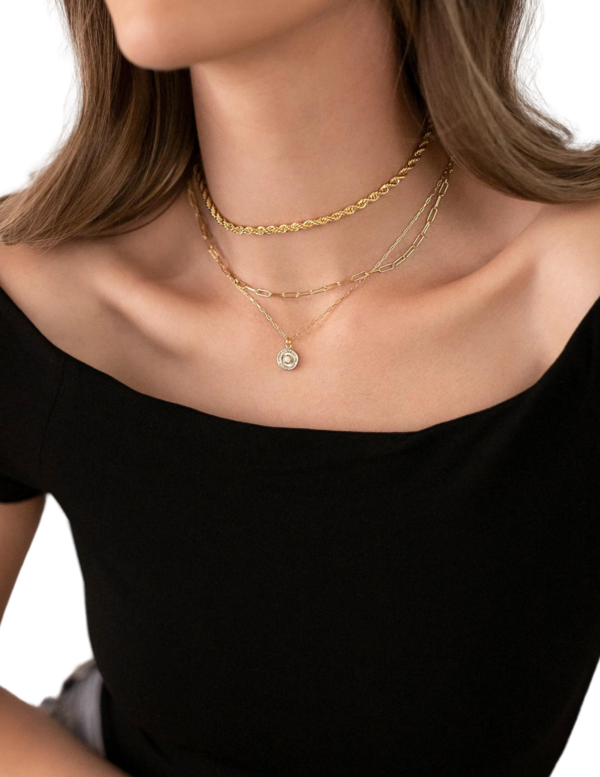 Electric Picks 14" Jet Set Necklace Garmentory