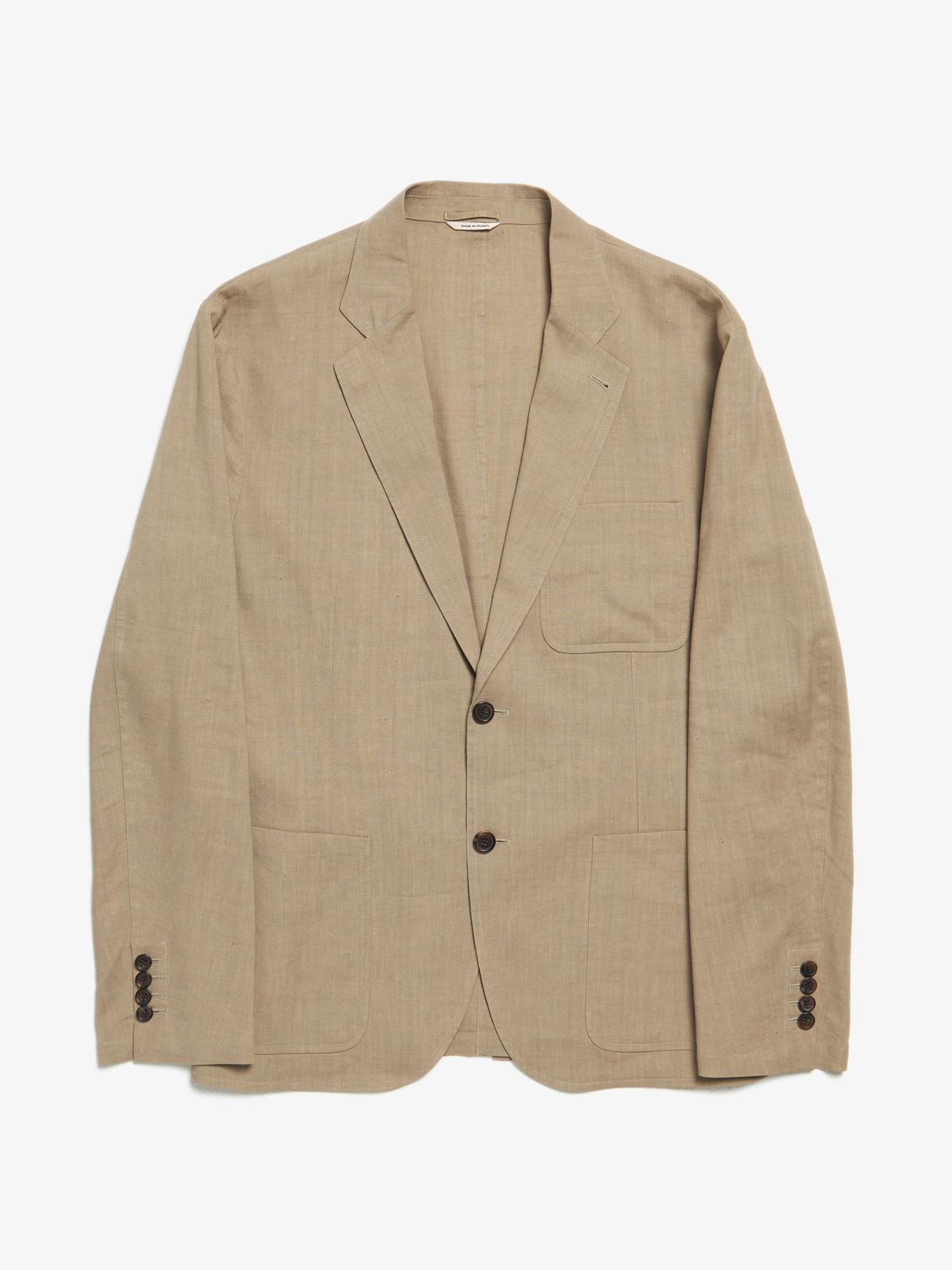 Hermes Blazer Linen Blazer - Beige - Image 1 of 6