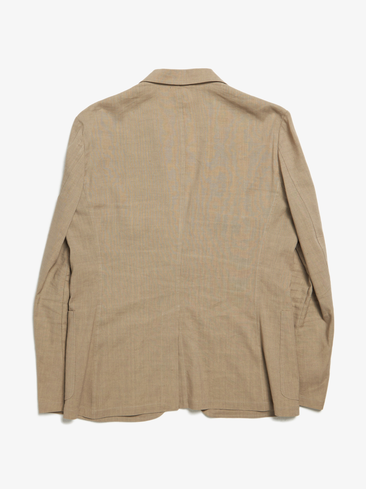 Hermes Blazer Linen Blazer - Beige - Image 2 of 6