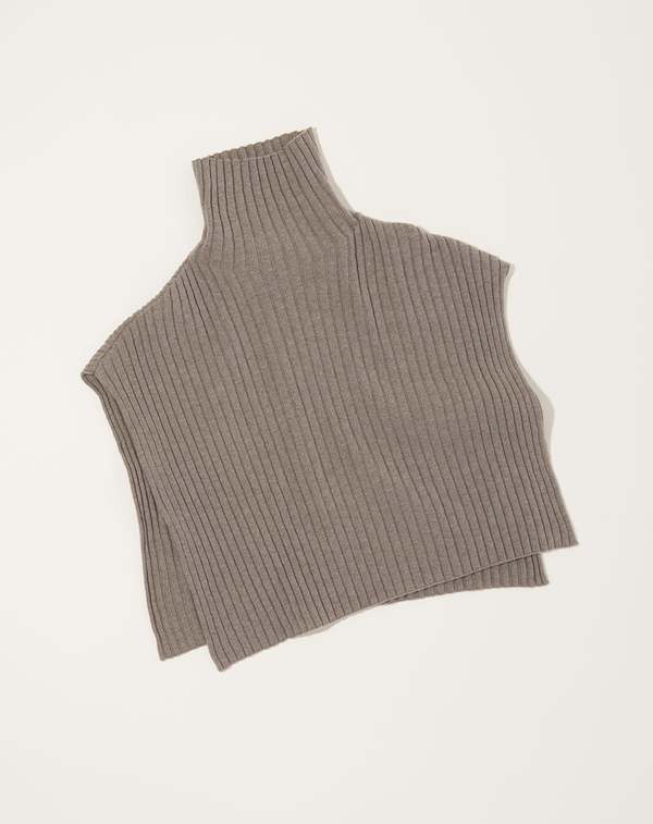 新品タグ付き evam eva evameva wool rib snood Evam Eva Wool Rib Snood - Mocha | Garmentory