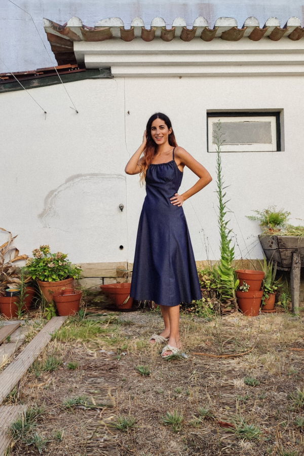 SIZ ROSS DRESS - DENIM