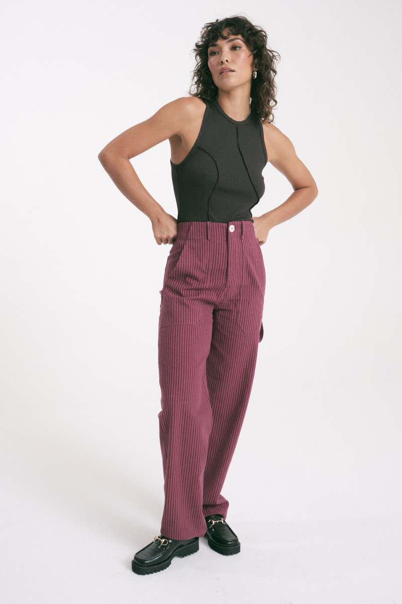 Painter Pants in Hemp Cord
