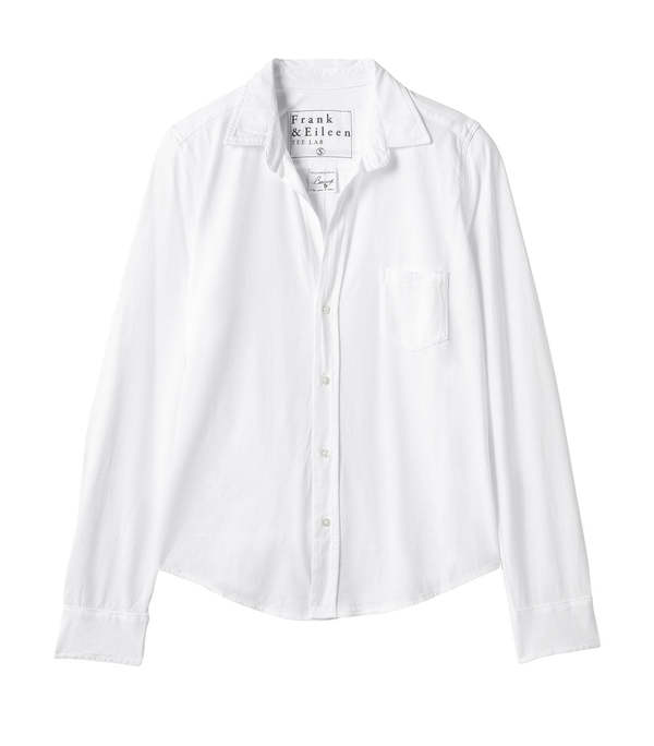 Barry Button Up Navy White Stripe main image 1