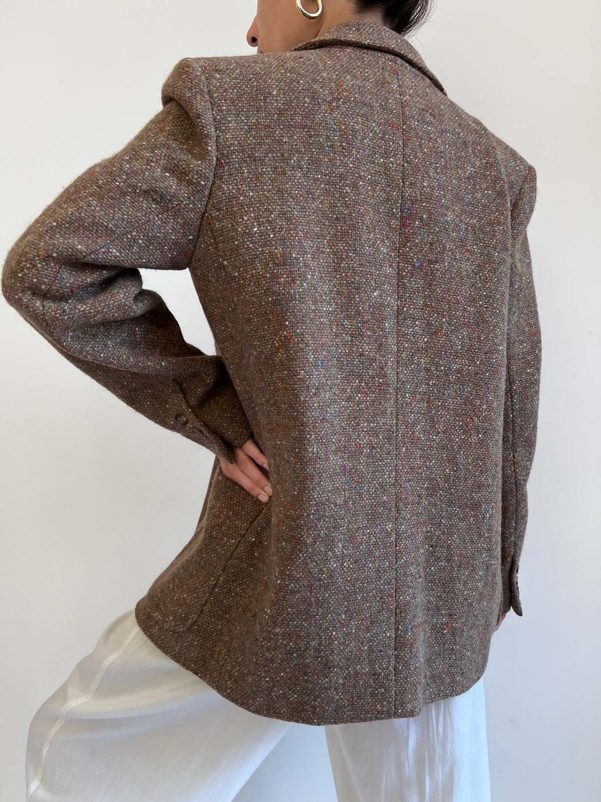 Buy Men's Poly Viscose (by Raymond's Mills) Grey Checkered
