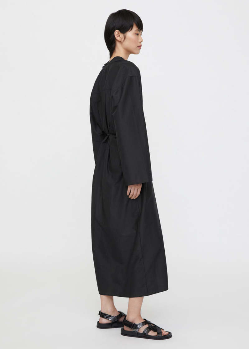 Totême V-Neck Dress - Black | Garmentory