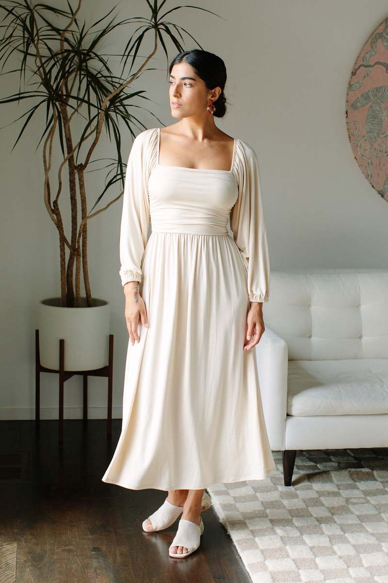 Rachel Pally Dory Dress - cream | Garmentory