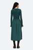 Sea NY Casey Dress - Green/Black/Cream - Thumbnail 4