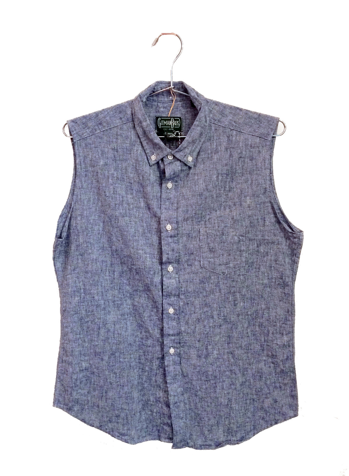 Gitman Bros. Sleeveless Button-Up - Image 2 of 2