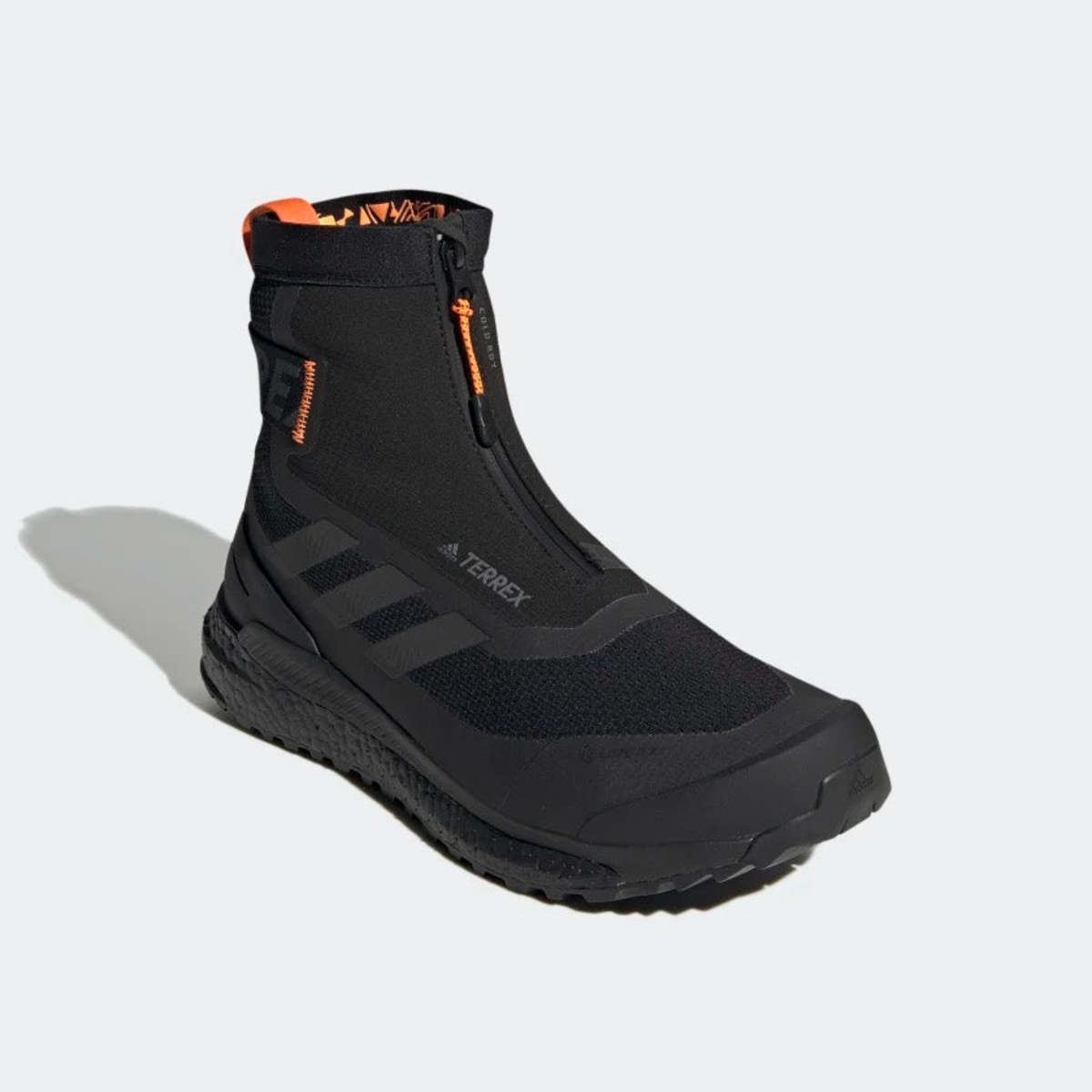 Adidas Terrex Free Hiker COLD RDY Hiking Boots - Core Black / Core Black / Orange - Image 6 of 19