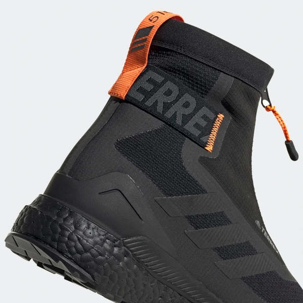 Adidas Terrex Free Hiker COLD RDY Hiking Boots - Core Black / Core Black / Orange