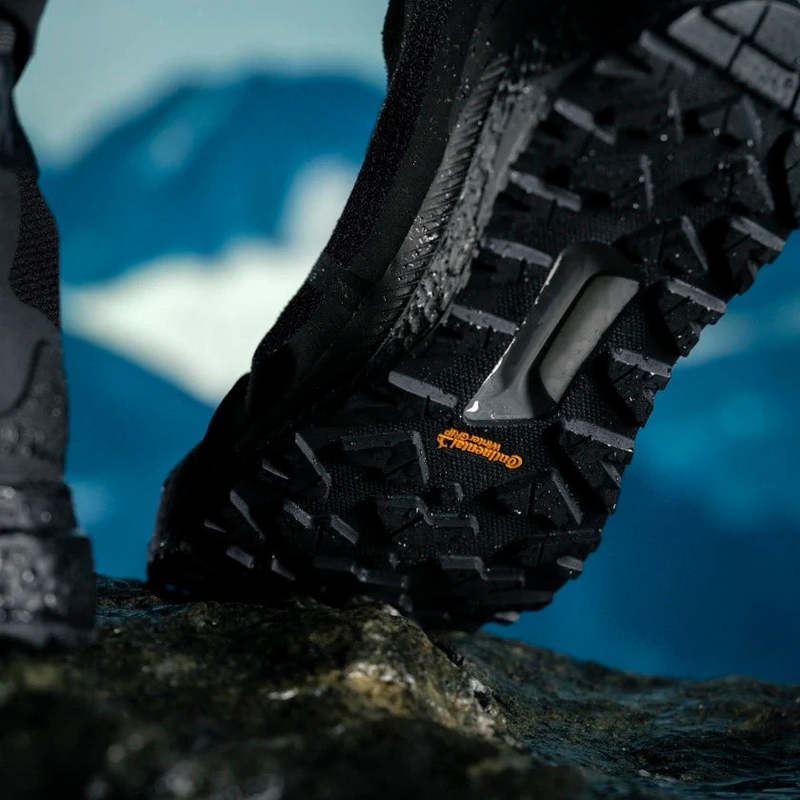 Adidas Terrex Free Hiker COLD RDY Hiking Boots - Core Black / Core Black / Orange