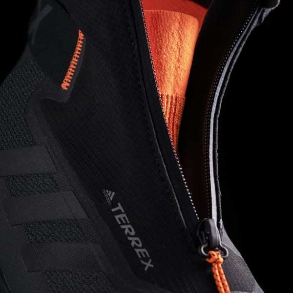 Adidas Terrex Free Hiker COLD RDY Hiking Boots - Core Black / Core Black / Orange