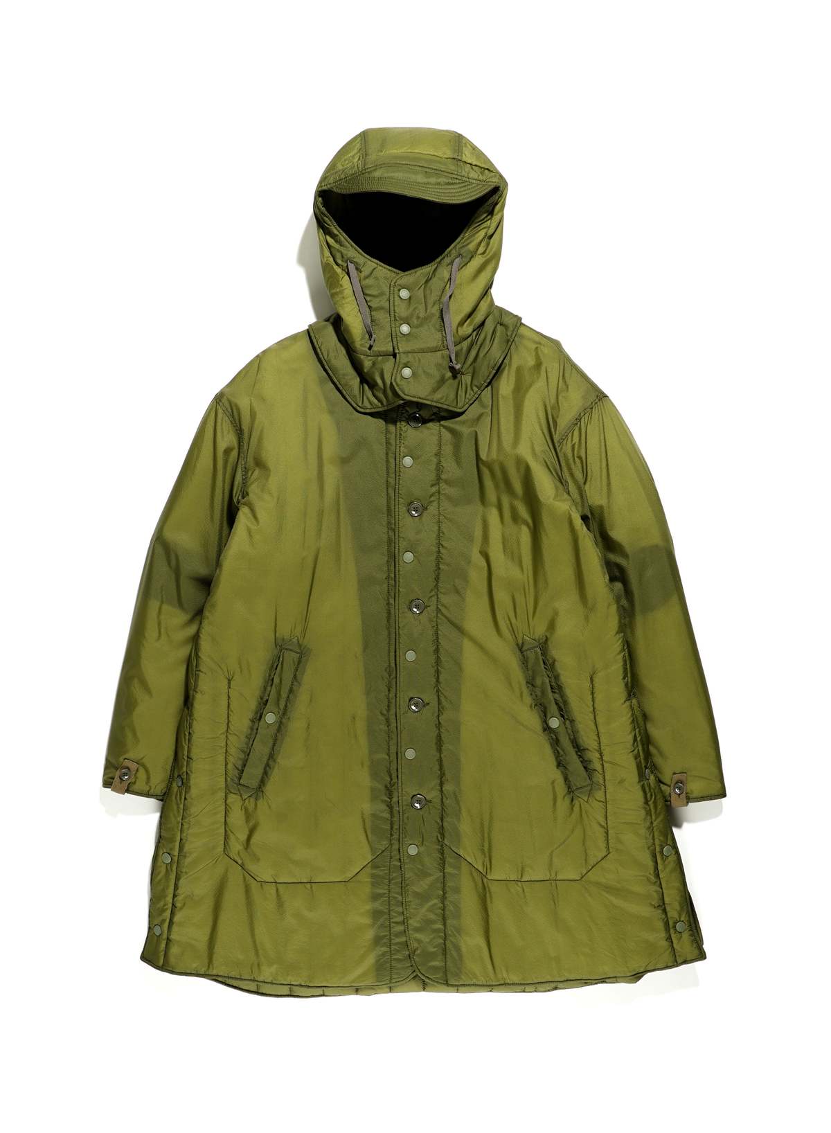 Engineered Garments Nylon Micro Ripstop Liner Jacket - Olive