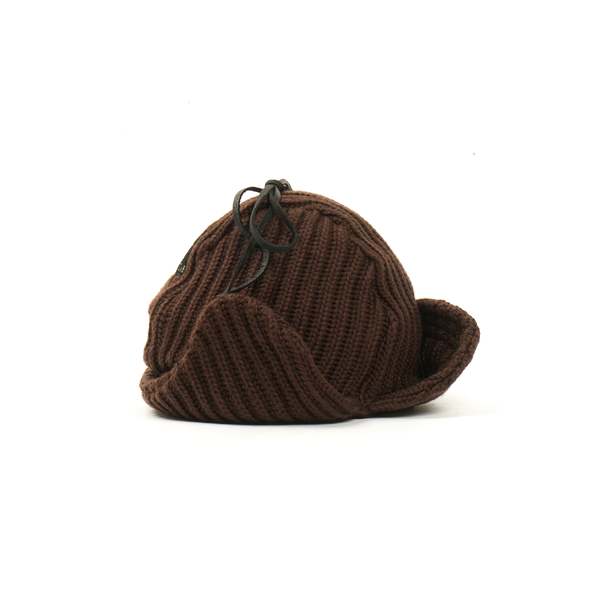 South2 West8 W/a Knit Bomber Cap - Brown | Garmentory