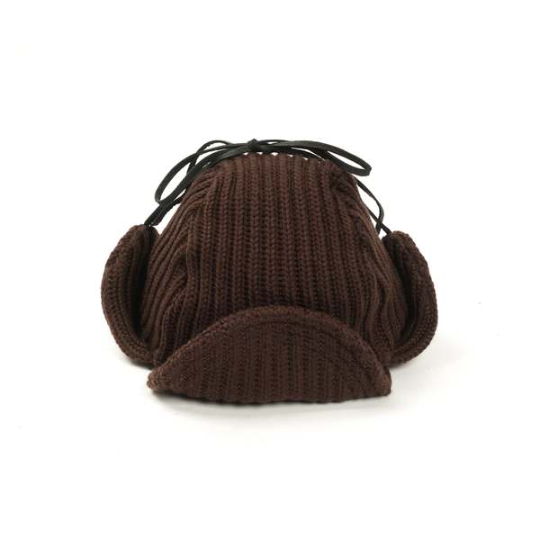 South2 West8 W/a Knit Bomber Cap - Brown | Garmentory