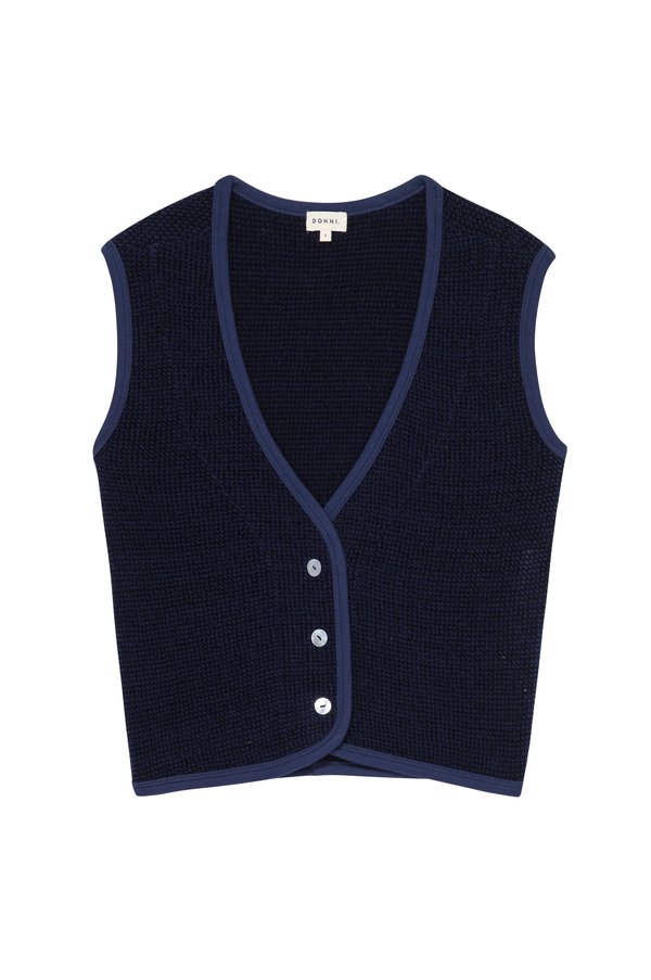 Supreme Chenille Sweater Vest Navy Mサイズ Supreme Chenille Sweater Vest Navy Mサイズ Chenille Sweater Vest