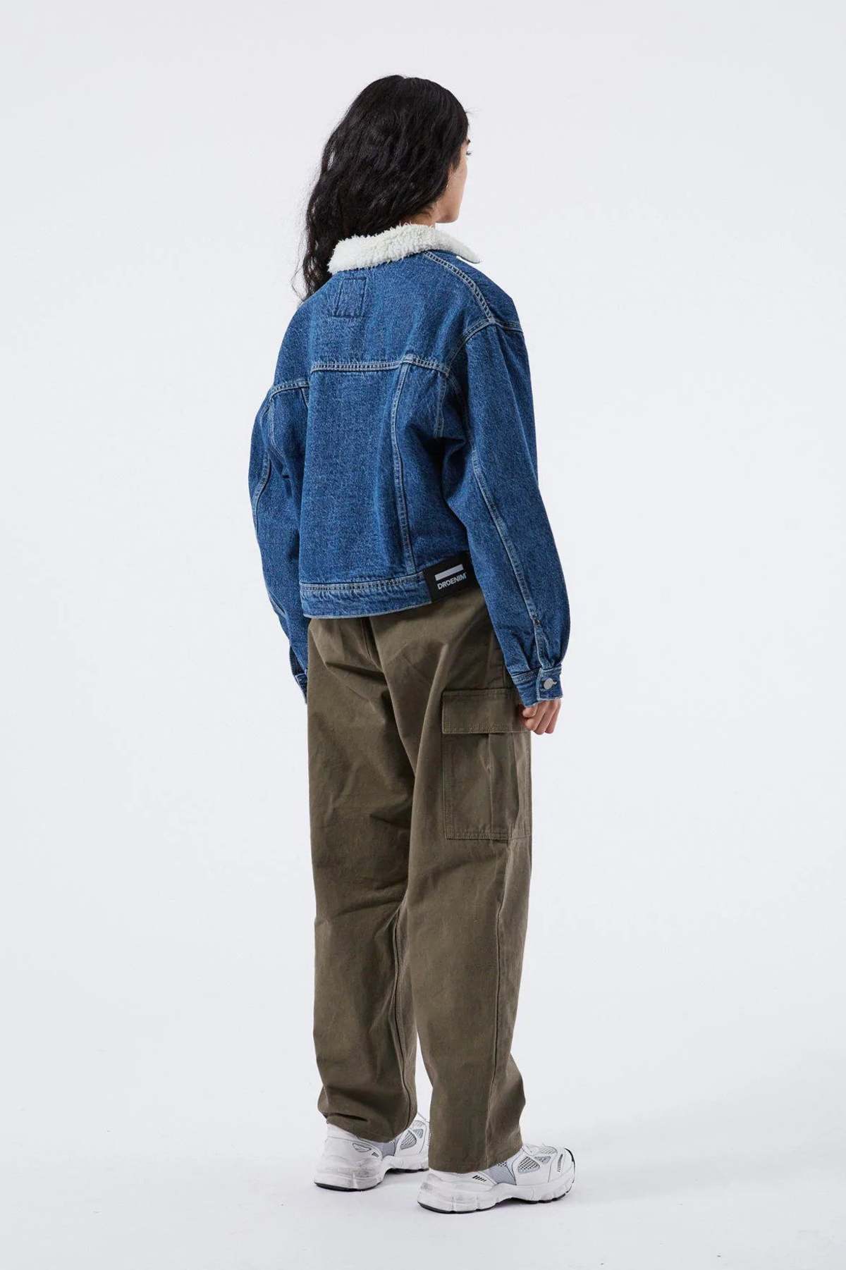 Dr Denim Pantalon Cargo Bella - Thyme - Image 2 of 2