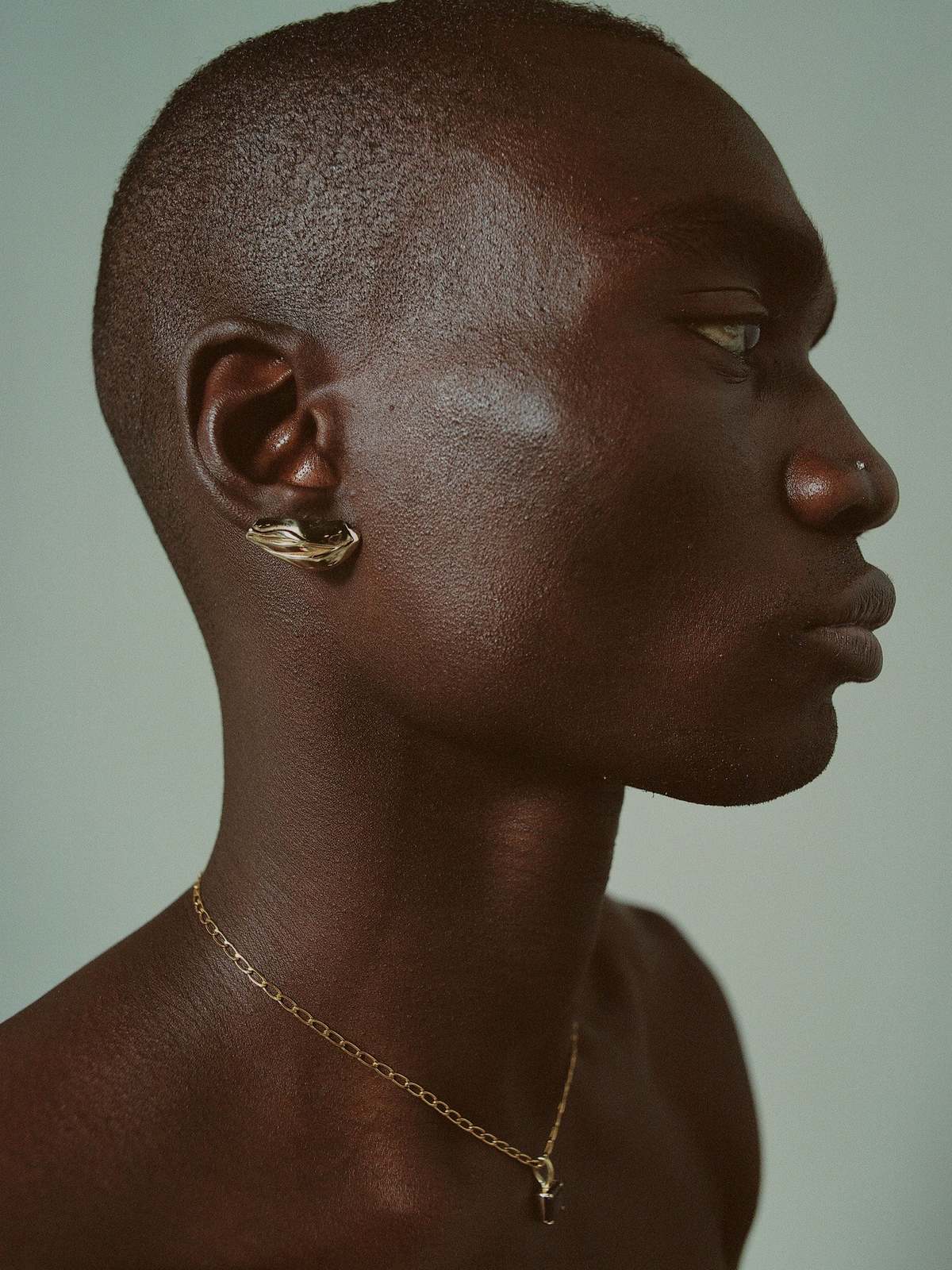 FARIS Crease Cap Earrings | Garmentory