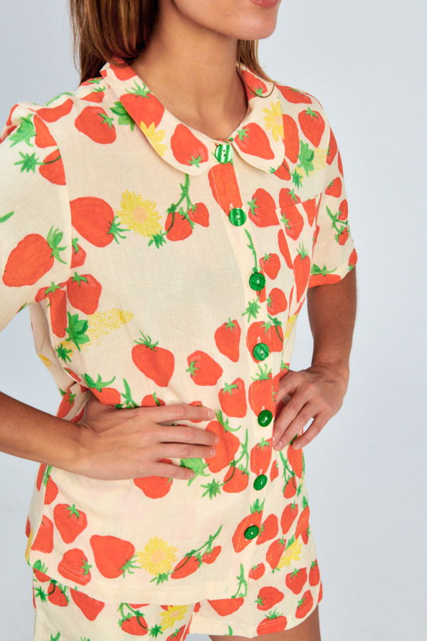 Helmstedt Shirt - Strawberry
