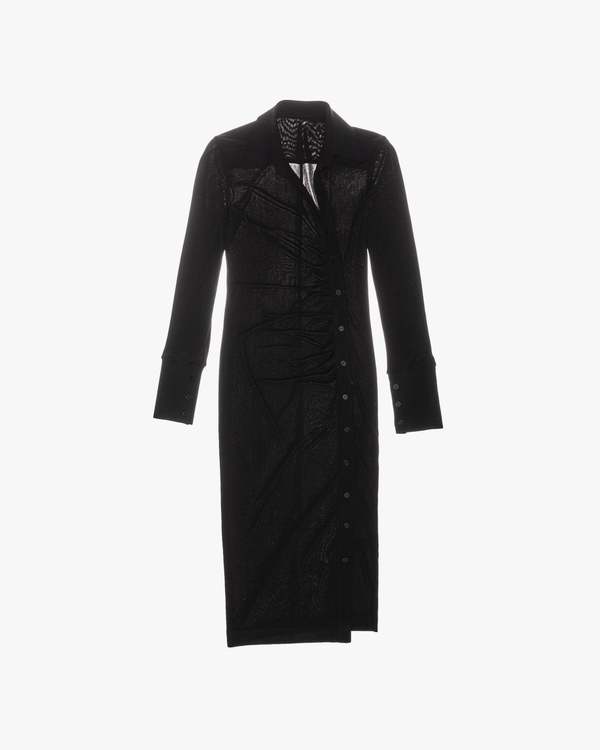 navy blue dress for baby girl Helmut Lang // Brown Asymmetrical Shirt Dress – VSP Consignment