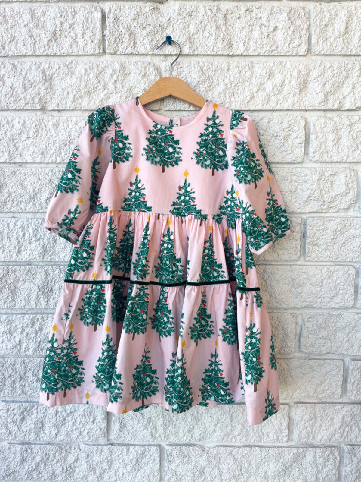 pink chicken christmas tree dress Kids Maribelle a highlight of our