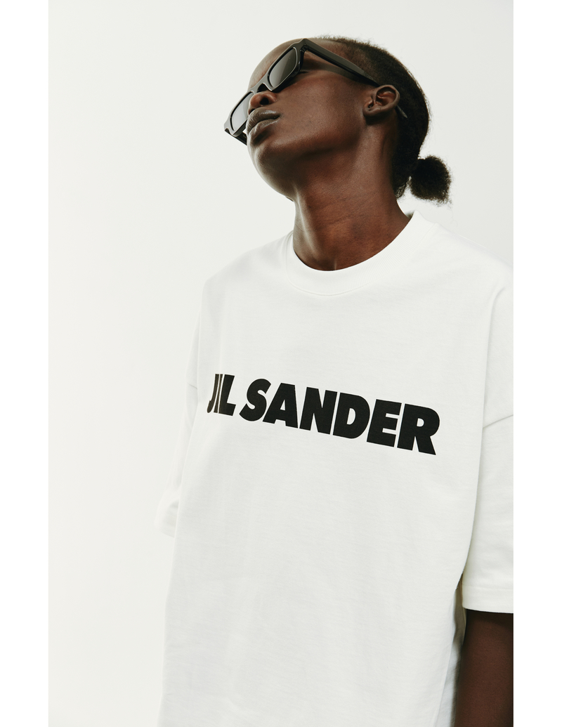 【送料&関税込】Jil Sander Oversized Logo T-shirt Logo T-Shirt Woman | Jil Sander Official Online Store