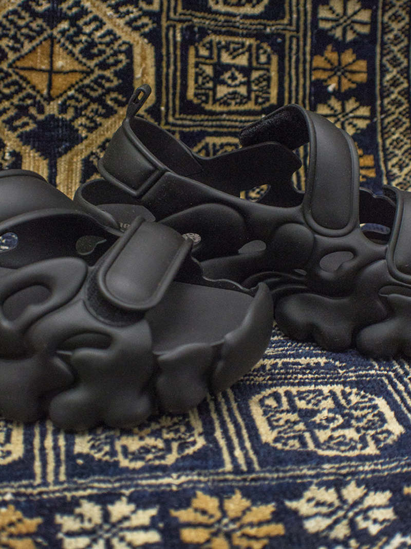 Collina Strada x Melissa Puff Sandal - Matte Black