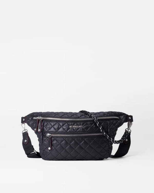 MZ Wallace Crossbody Sling Bag Black Rec Garmentory