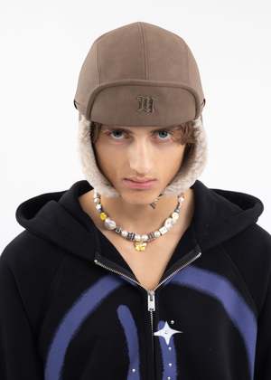MISBHV AVIATOR PILOT HAT - BROWN | Garmentory display picture 2