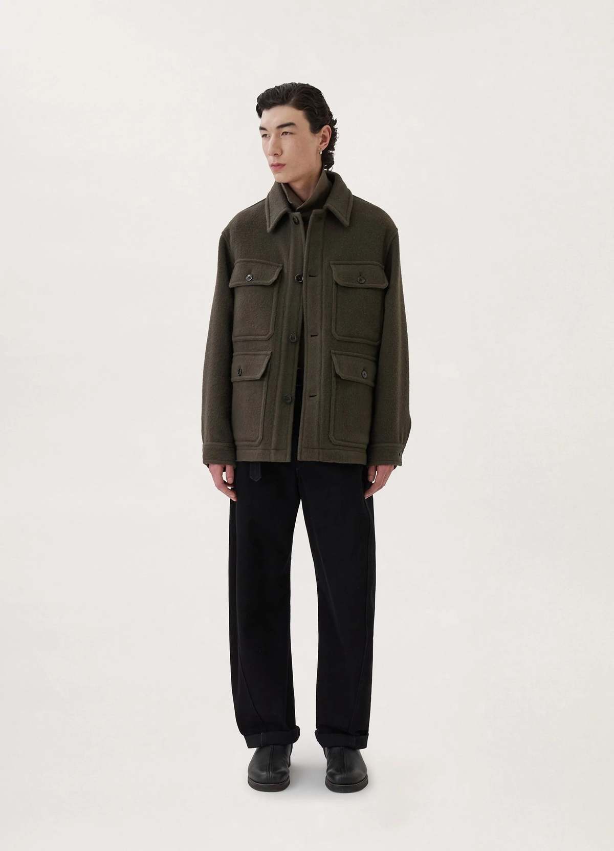 LEMAIRE ハンティングジャケット 46 LEMAIRE 23AW HUNTING JACKET SIZE46