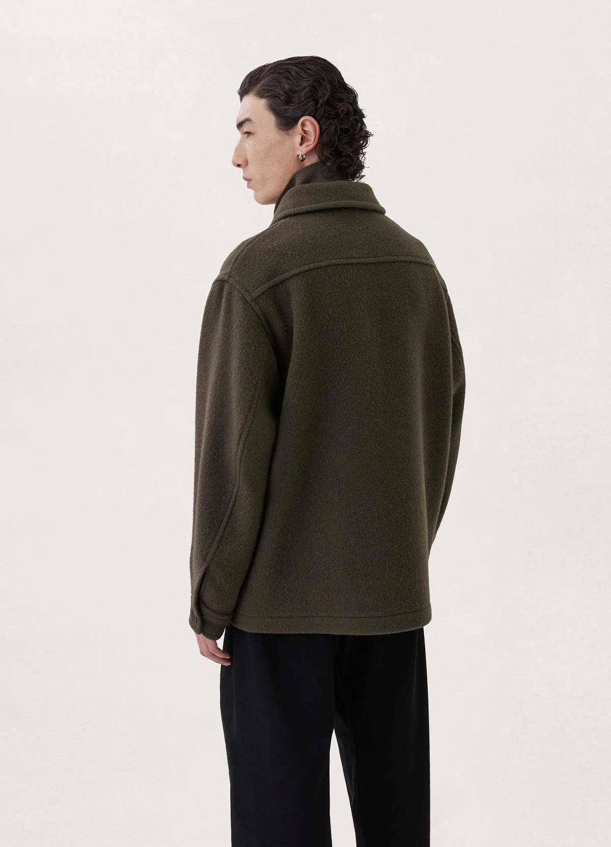 ジャケット・アウター lemaire22aw huntrng jacket 44 Lemaire Hunting Jacket - Pewter Green | Garmentory