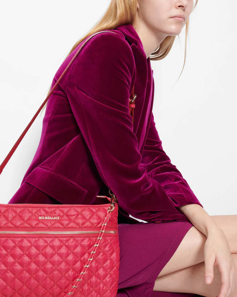 MZ Wallace Crosby Crossbody Punch Rec Medium Garmentory