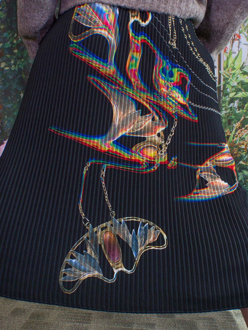 Julia Heuer Ekke Skirt - Hanne print