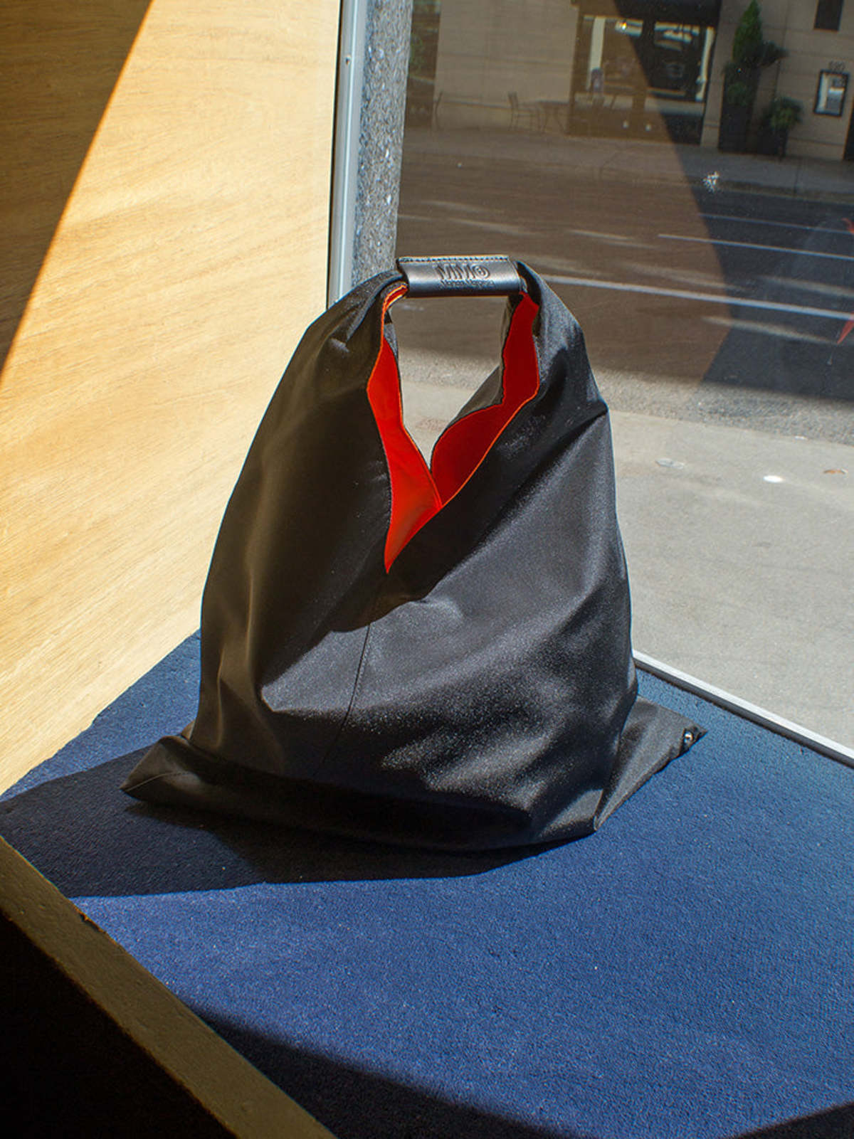 Maison Margiela MM6 Japanese Han Bag, - Black/Orange Nylon