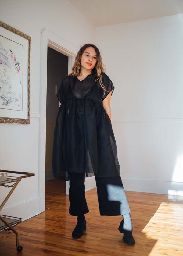 Nomiah Tulip Dress - Black