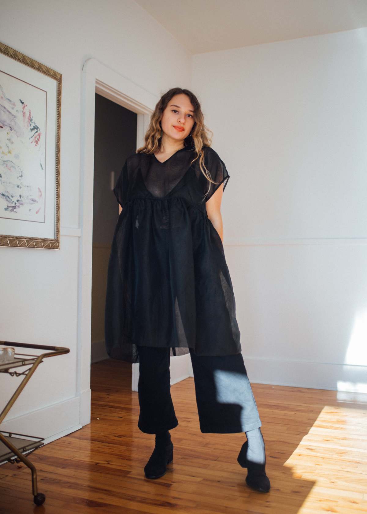 Noémiah Tulip Dress - Black - Image 10 of 17