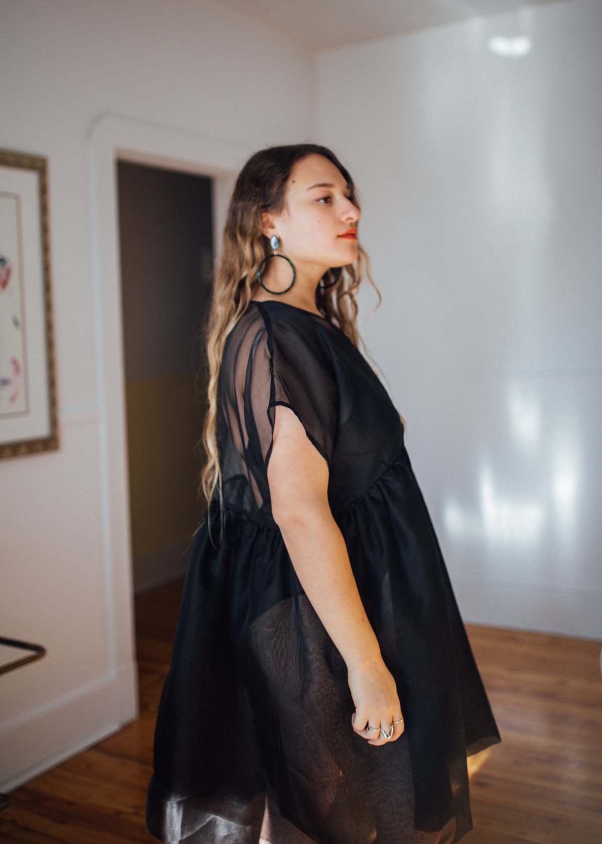 Noémiah Tulip Dress - Black - Image 11 of 17
