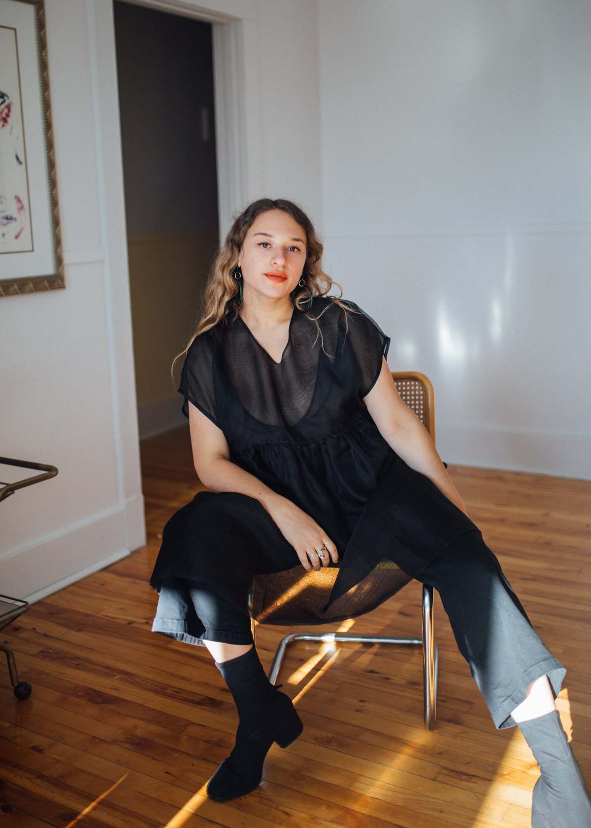 Noémiah Tulip Dress - Black - Image 13 of 17