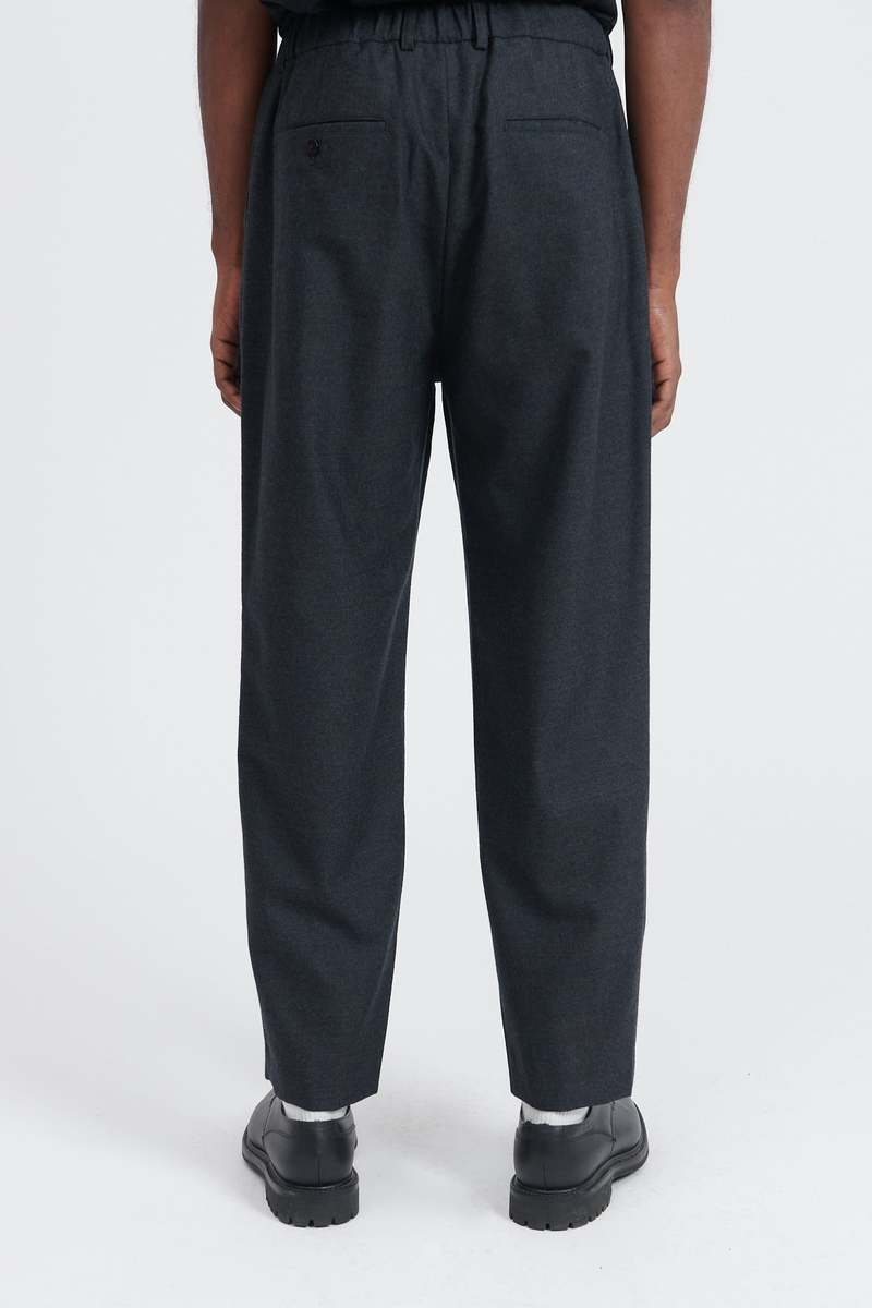 【COSYHARU】Perth wool slacks COZY Wool Set with Sweater and Pants - Graphite | COOSH