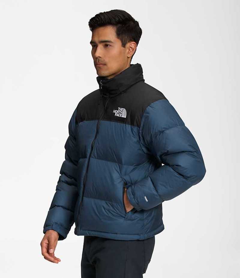 The North Face Mens 1996 Retro Nuptse Jacket Shady Blue Garmentory